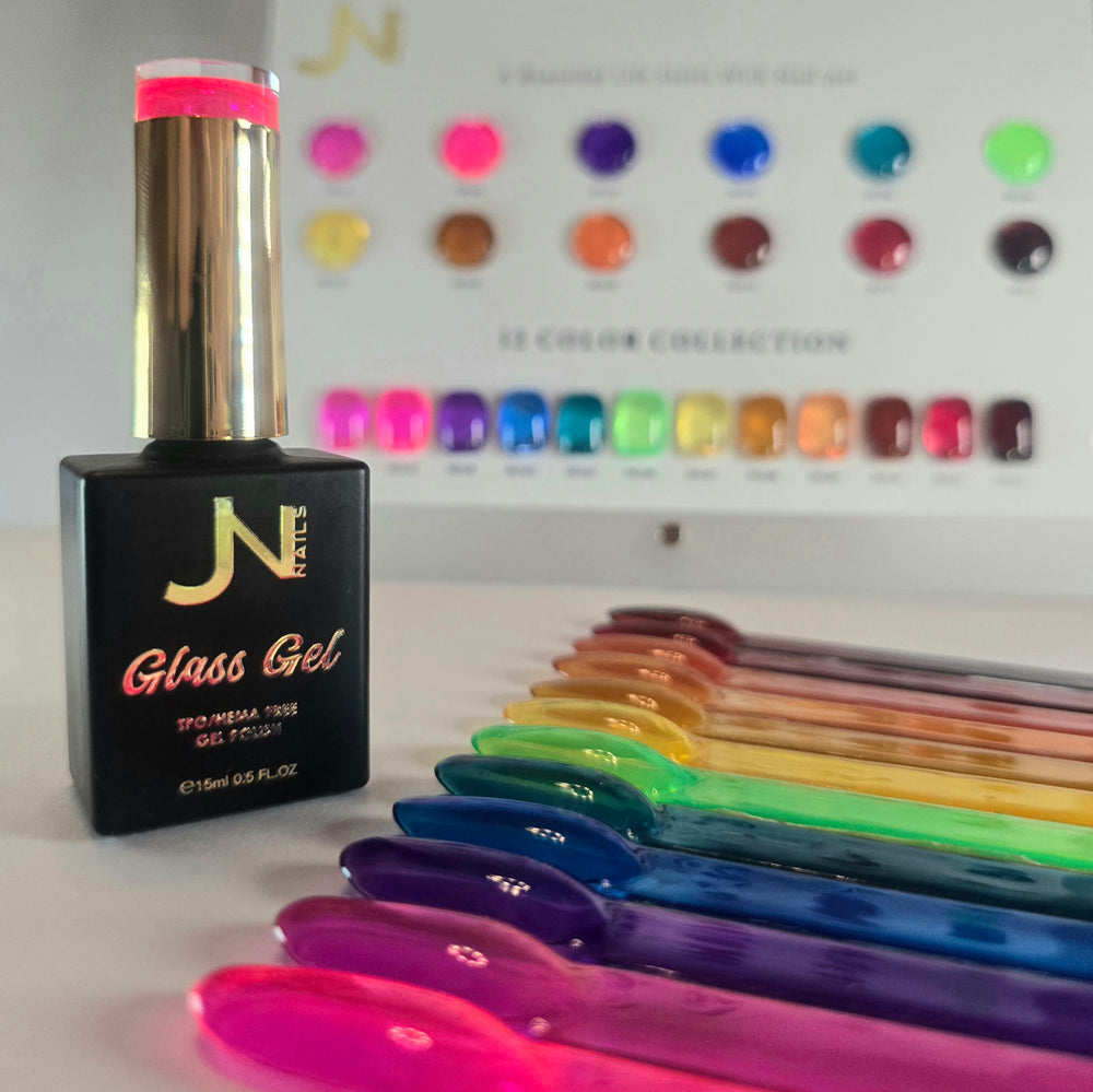 GG10. Sienna Glass – Glass Gel Hema-freier Gel-Nagellack