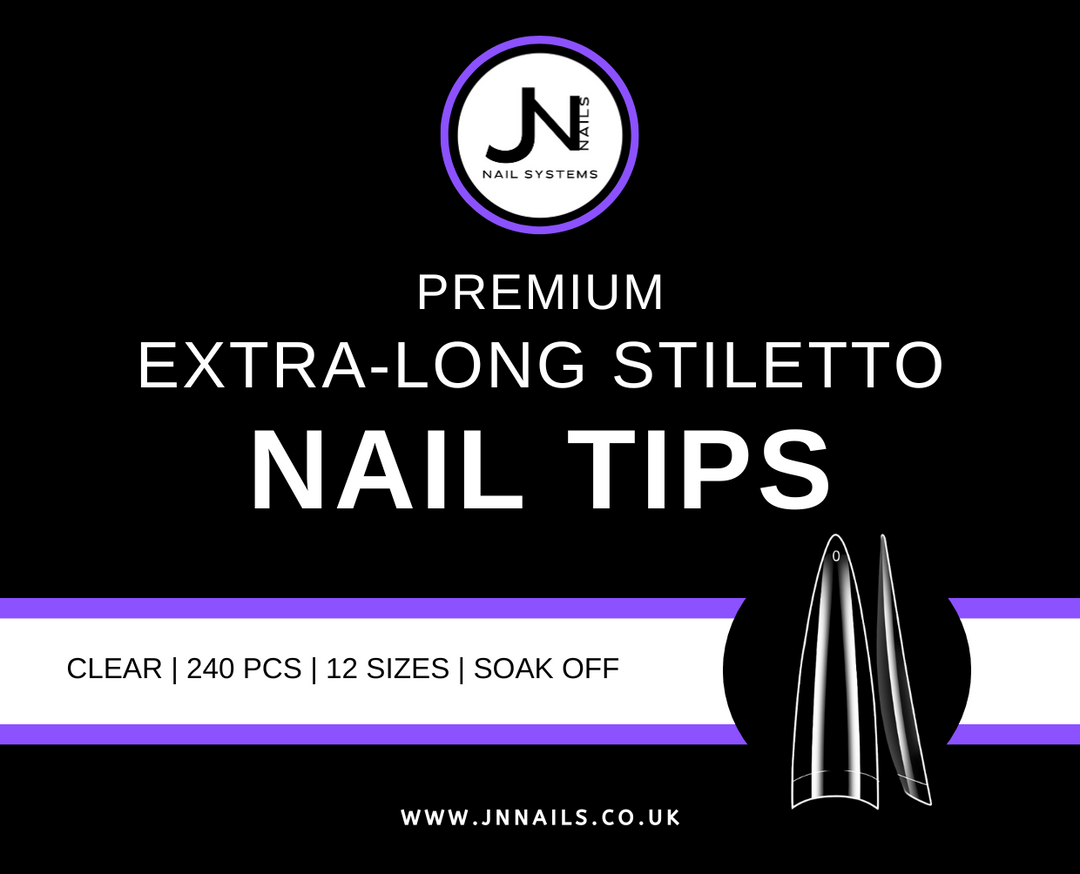 Premium extra lange STILETTO-Nagelspitzen