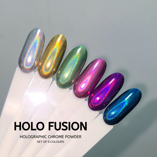 HOLO FUSION Holographic Chrome Collection 6 colours