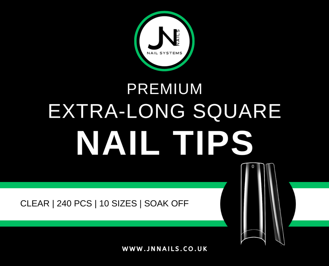 Premium extra lange QUADRATISCHE Nagelspitzen