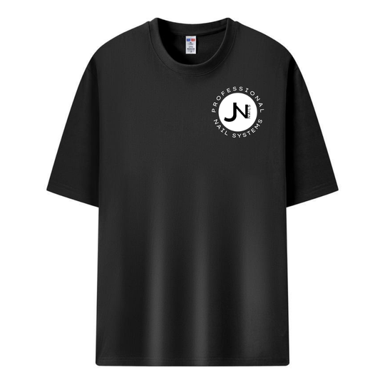 Übergroßes schwarzes T-Shirt – Premiumqualität
