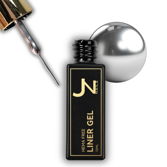 Liner Gel - SILBER Chromeffekt 12ml