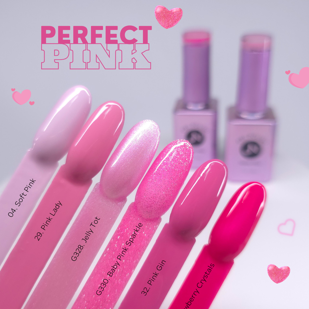 PERFECT PINK Kollektion - Hämafreier Gel-Nagellack