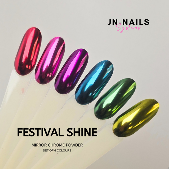 FESTIVAL SHINE Mirror Chrome Collection 6 colours