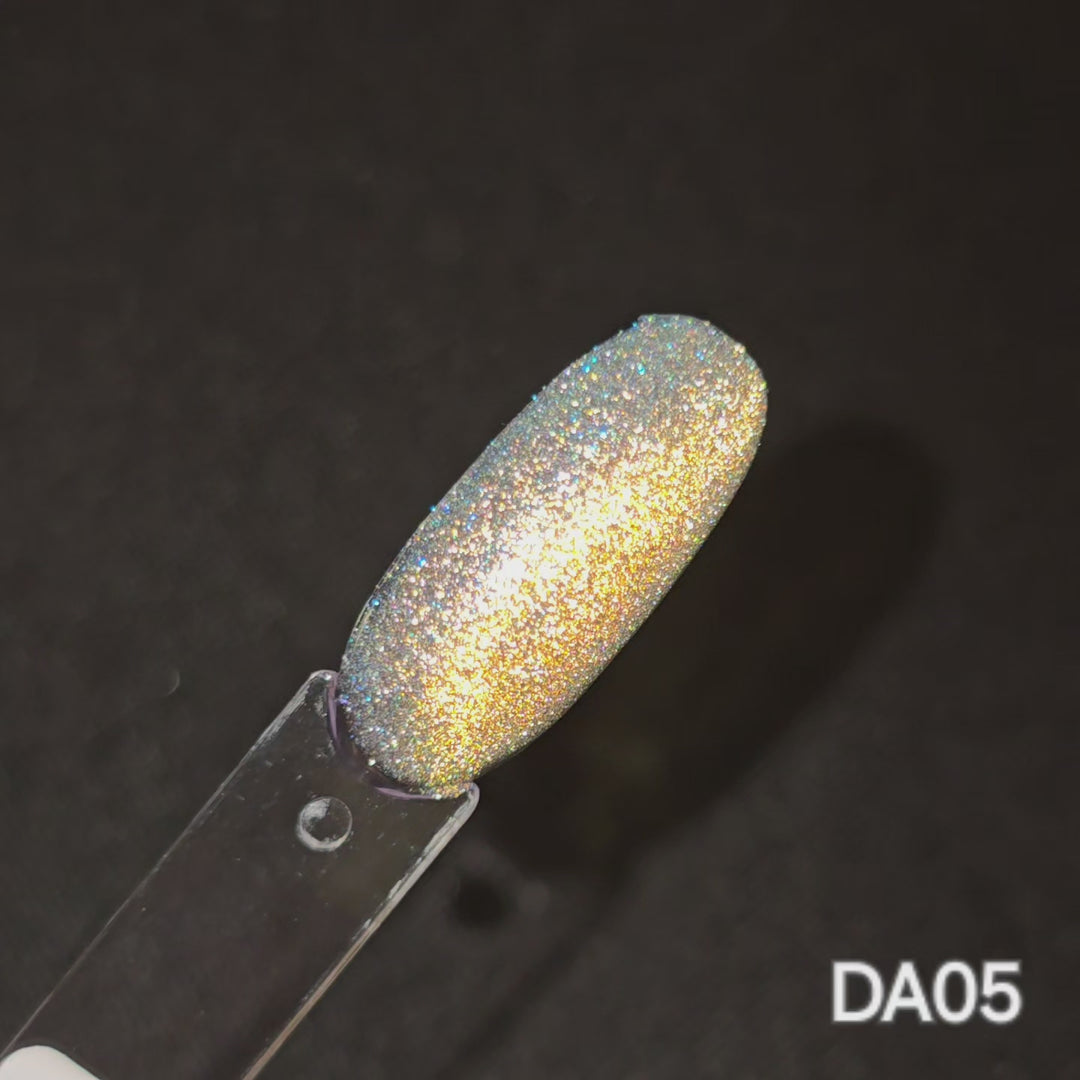 DA05 Northern Lights - Diamond Aurora Reflective Cateye