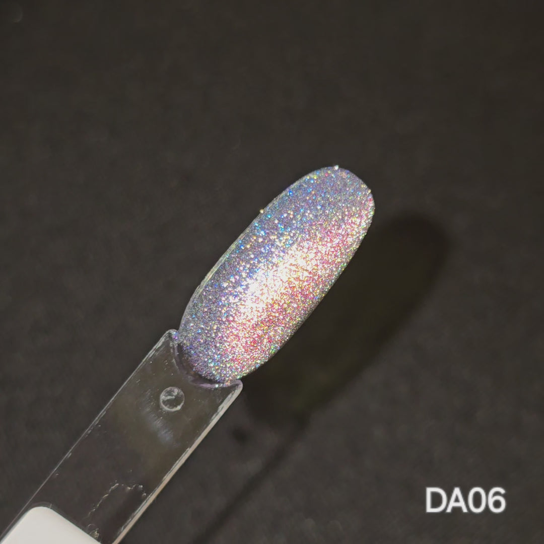 DA06 Gleaming Waters - Diamond Aurora Reflective Cateye