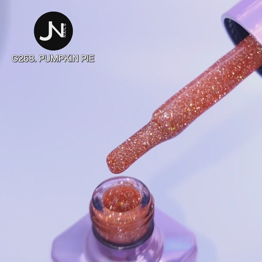 268. PUMPKIN PIE (Holographic Refeclive Glitter)