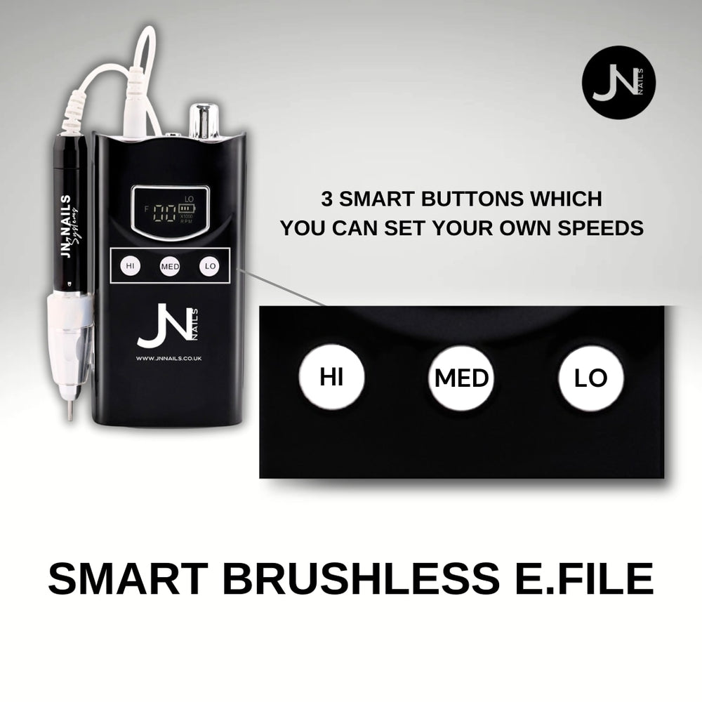 Smart Brushless Nail Drill Machine - Rechargeable (upgraded version)