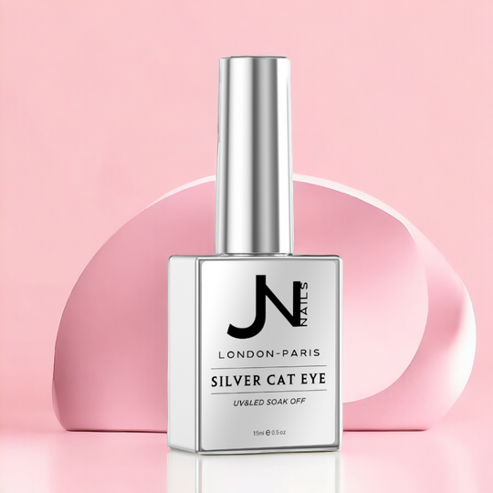 SILBERNER Cat Eye HEMA-freier Gel-Nagellack