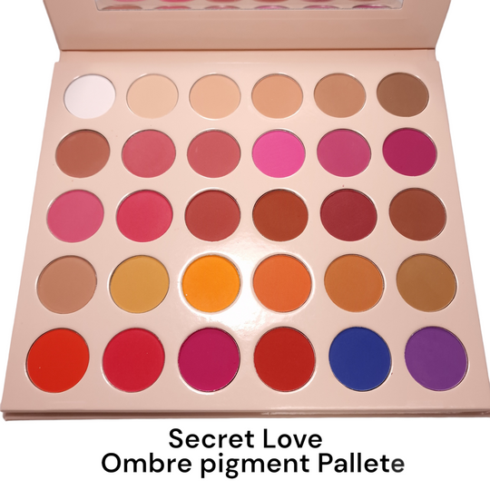 Ombre-Nagelpigmentpalette, 30 Farben – Secret Love