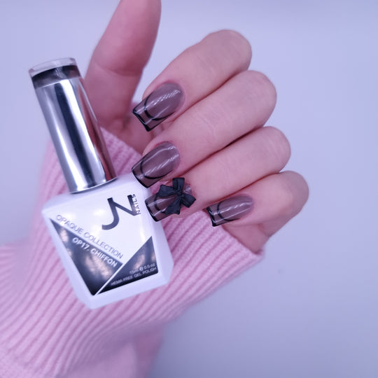 Op17. CHIFFON - DECKENDER Gel-Nagellack