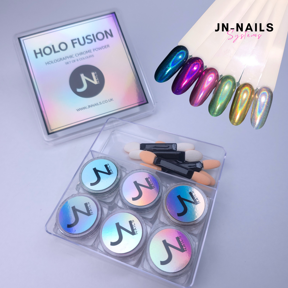 HOLO FUSION Holographic Chrome Collection 6 colours