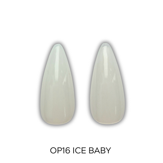 Op16. ICE BABY - Hema Free OPAQUE Gel Polish