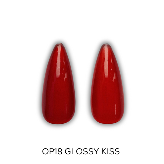 Op18. GLOSSY KISS - Hema Free OPAQUE Gel Polish