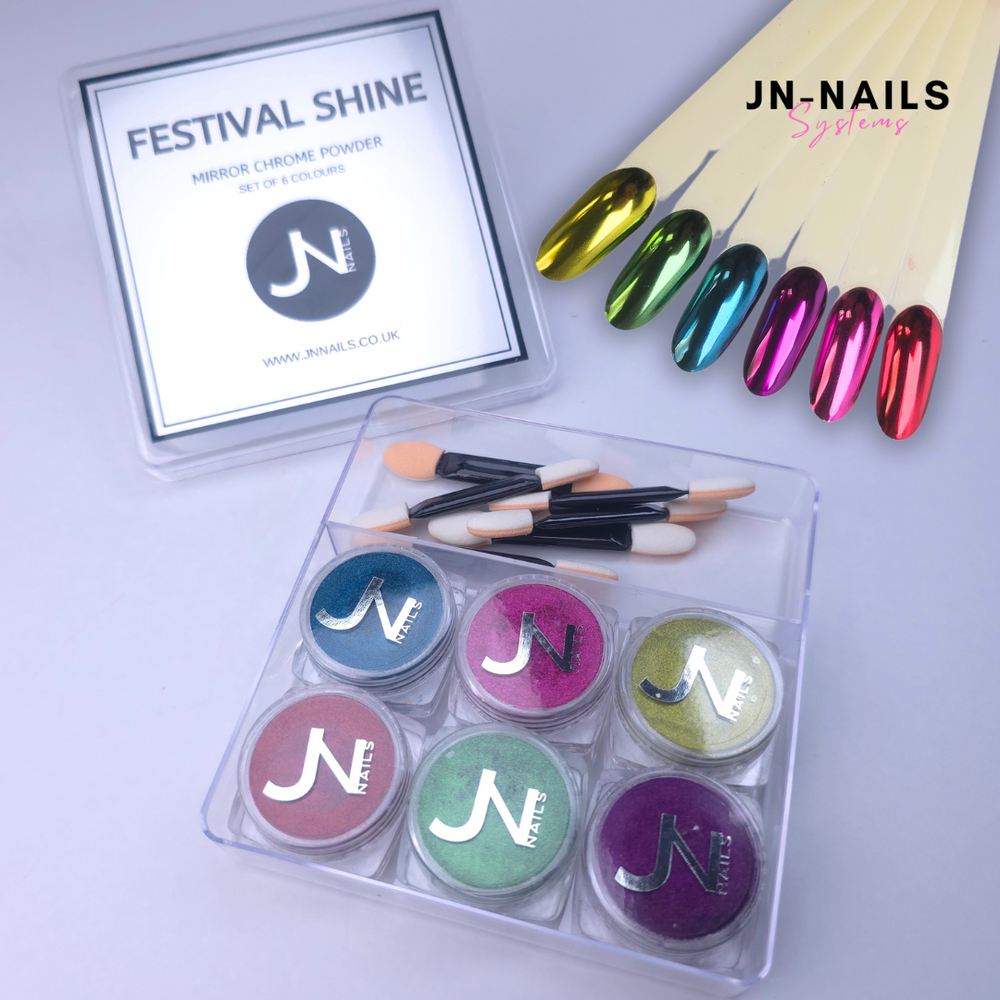 FESTIVAL SHINE Mirror Chrome Collection 6 colours