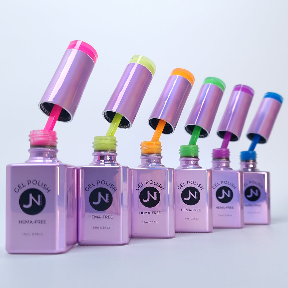 SUMMER Collection of 6 - hema free Gel Polish