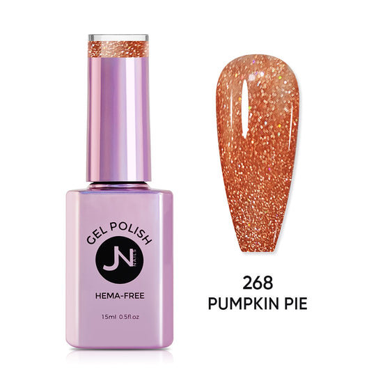 G268. PUMPKIN PIE (Holographic Refeclive Glitter)