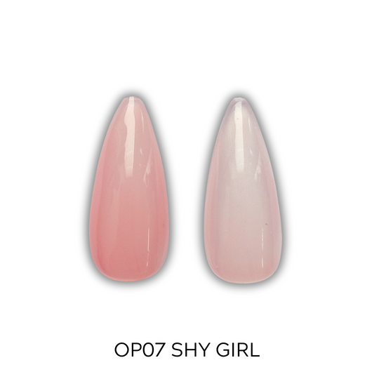 Op07. SHY GIRL - Hema Free OPAQUE Gel Polish