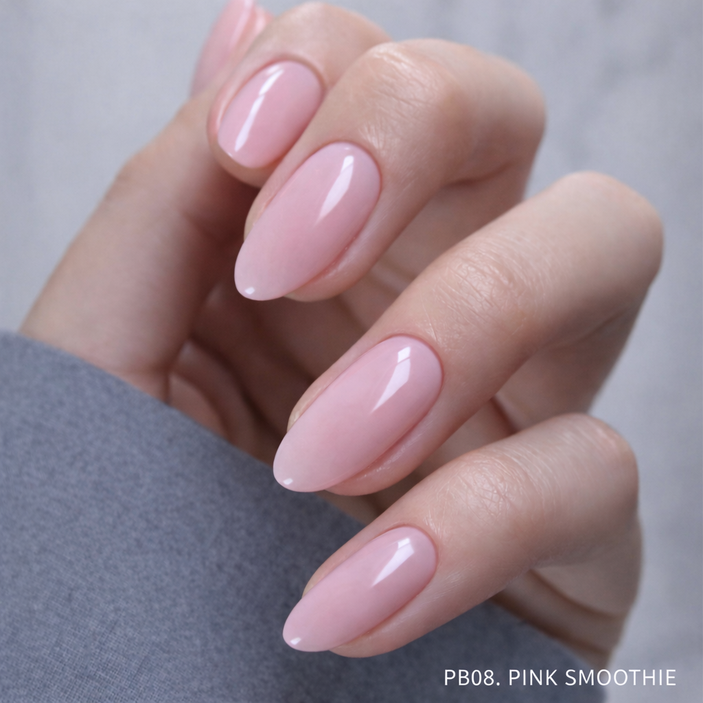 PB08. PINK SMOOTHIE - PRO BASE Rubber Base