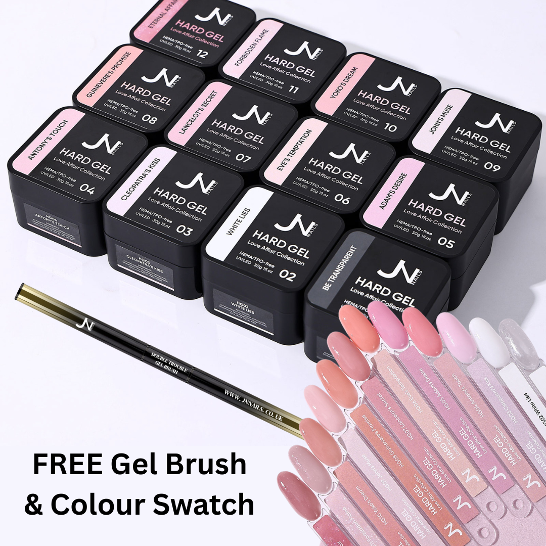 HARD GEL - Love Affair Full Collection of 12 Colours – JN NAILS HARD GEL - Love Affair Full Collection of 12 Colours – JN NAILS
