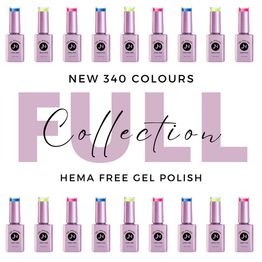 FULL COLLECTION of 338 New hema free GEL POLISH