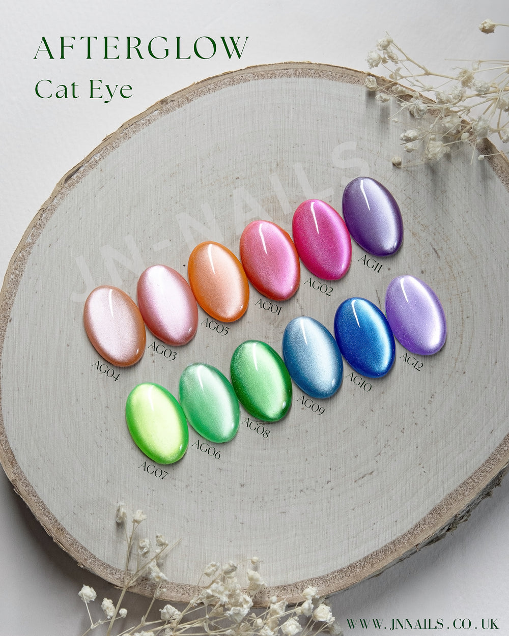 AG04. Peach Halo - Afterglow Cateye