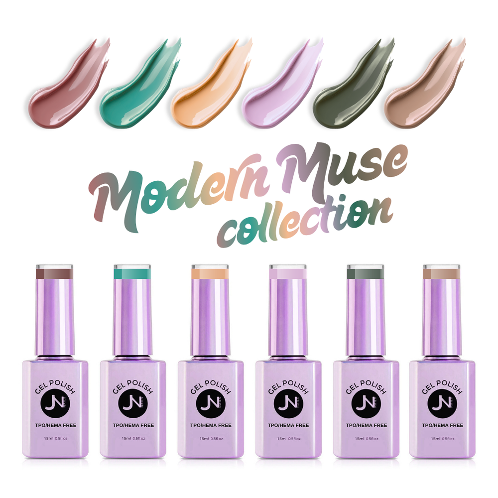 MODERN MUSE Collection of 6 - hema free Gel Polish