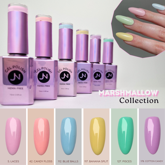 Marshmallow Collection - hema free Gel Polish