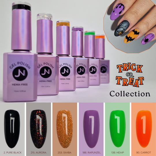 TRICK or TREAT Collection - hema free Gel Polish