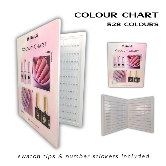 Colour Chart Book - 528 Colours