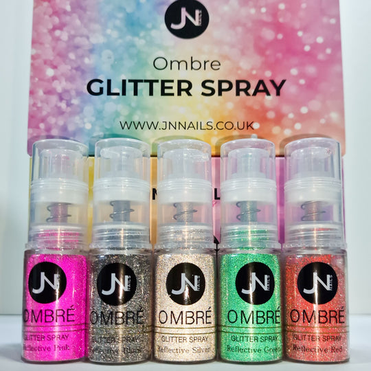 Reflective Ombre Glitter Spray