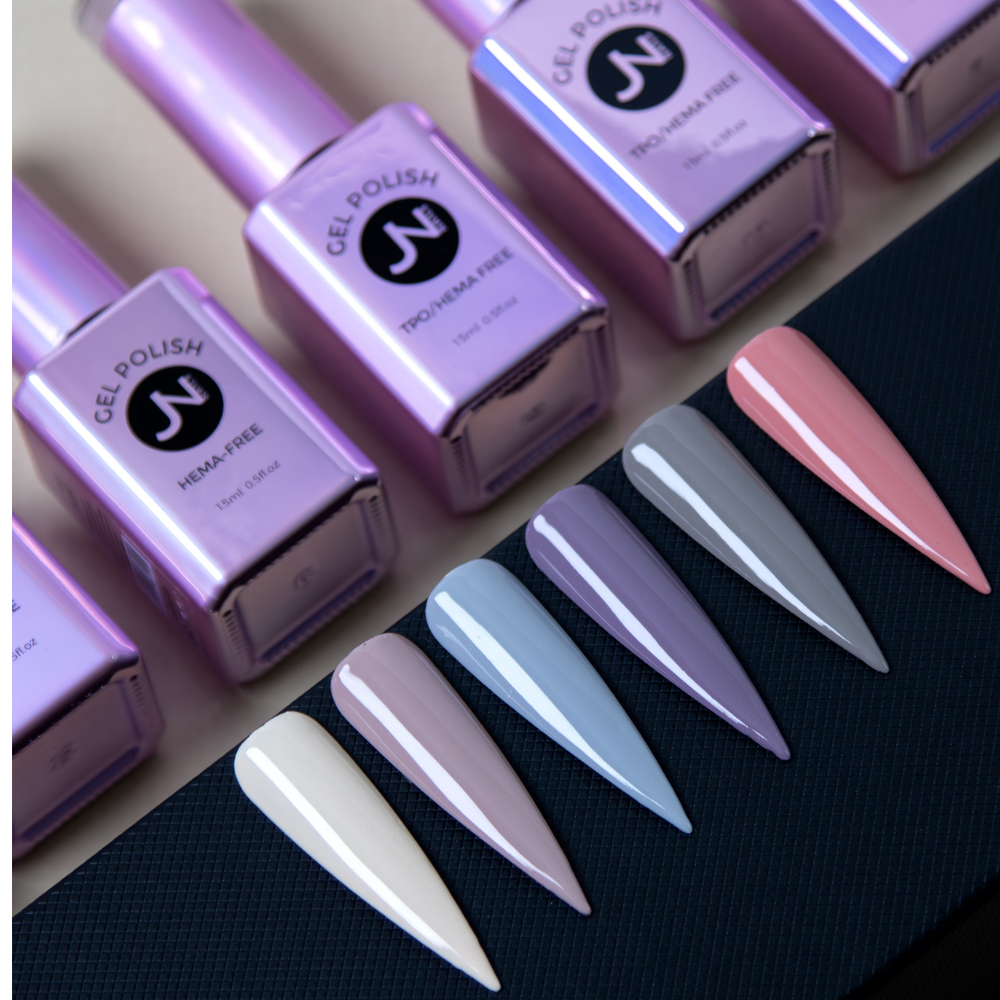 EARTH Collection of 6 - hema free Gel Polish