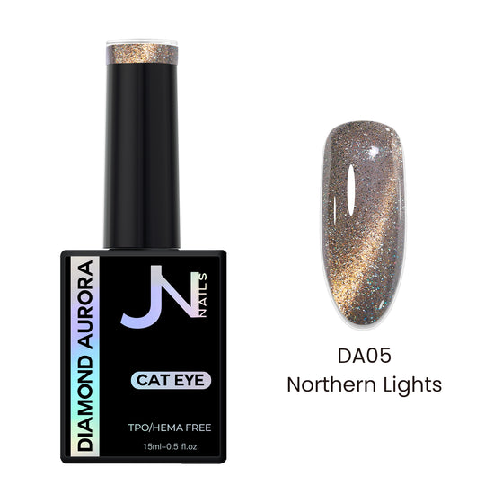 DA05 Northern Lights - Diamond Aurora Reflective Cateye