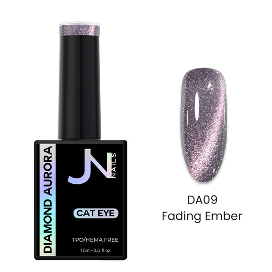 DA09 Fading Ember - Diamond Aurora Reflective Cateye