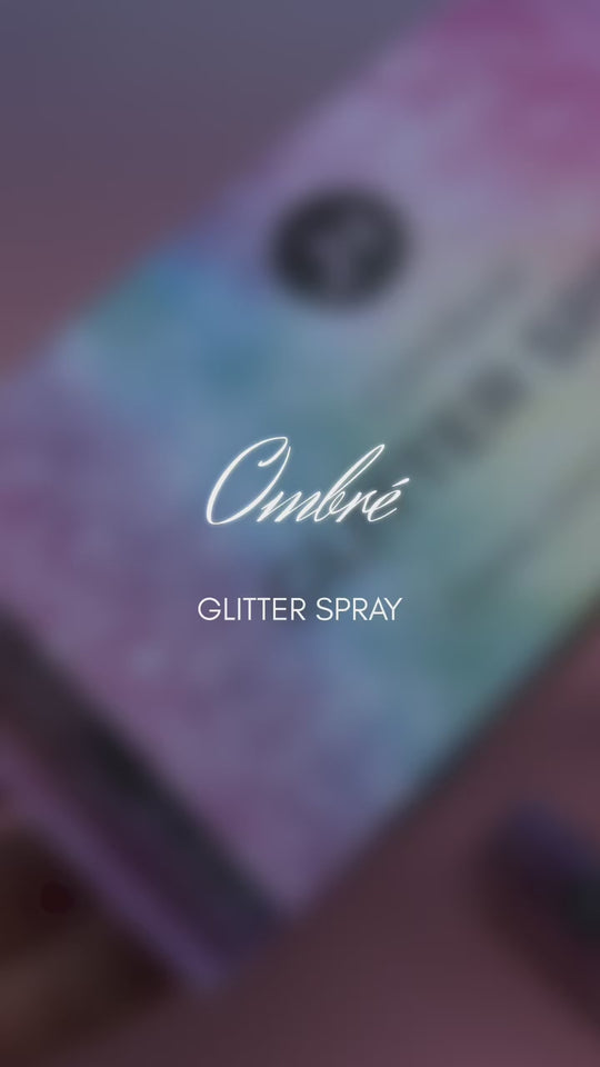 Reflective Ombre Glitter Spray