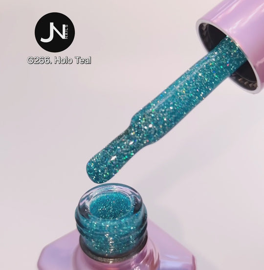 G266. HOLO TEAL (Holographic Refeclive Glitter)