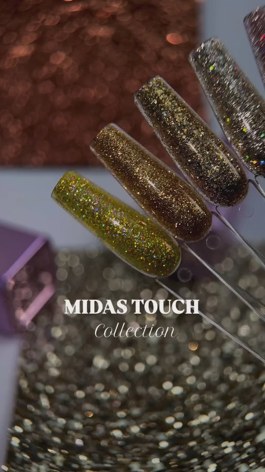 MIDAS TOUCH Collection of 6 - hema free Gel Polish