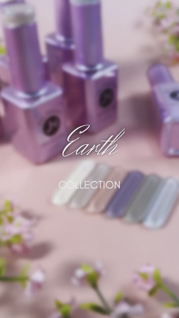 EARTH Collection of 6 - hema free Gel Polish
