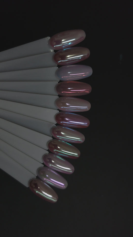 Northern Lights Chrome Collection of 6 colours