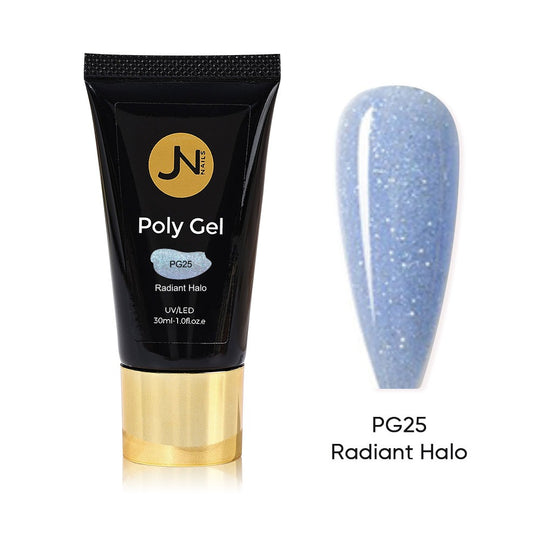 PG25. RADIANT HALO - Hema/TPO Free POLY GEL
