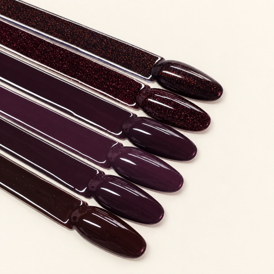 WINE HOUR Collection of 6 - hema free Gel Polish