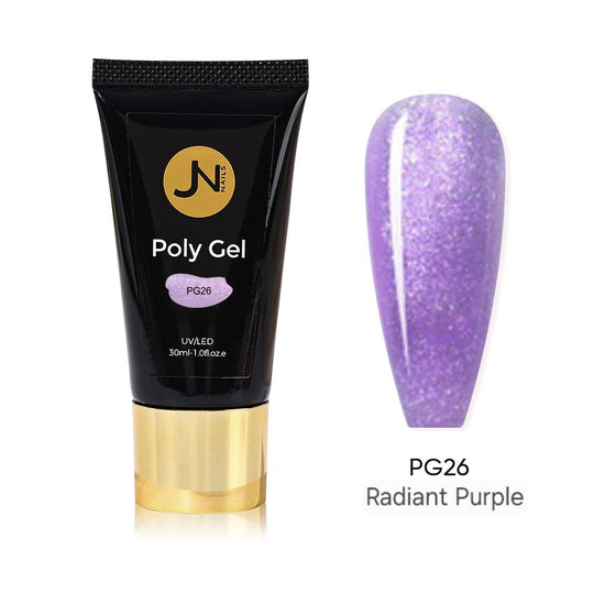PG26. RADIANT PURPLE - Hema/TPO Free POLY GEL