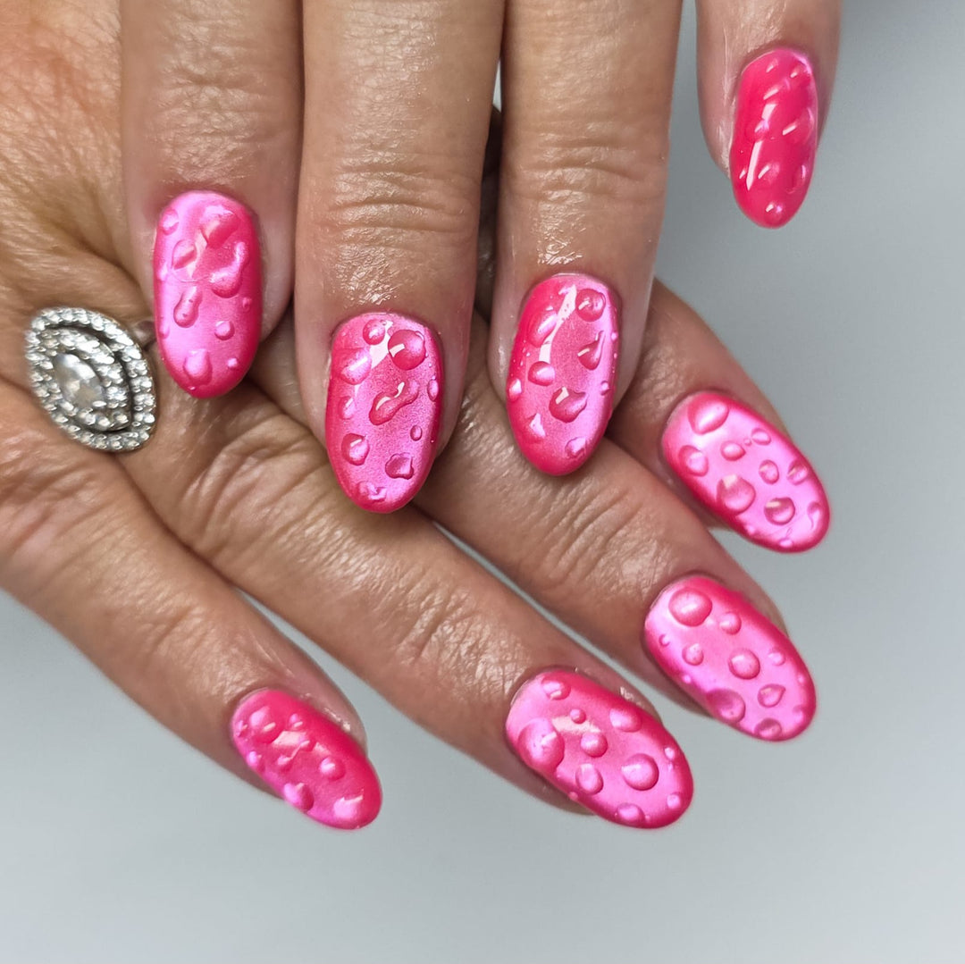 AG02. Flaming Rose - Afterglow Cateye