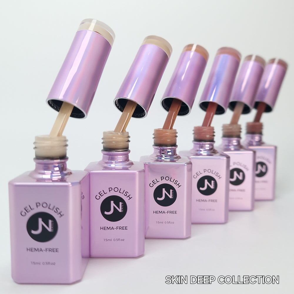 SKIN DEEP Collection of 6 - hema free Gel Polish