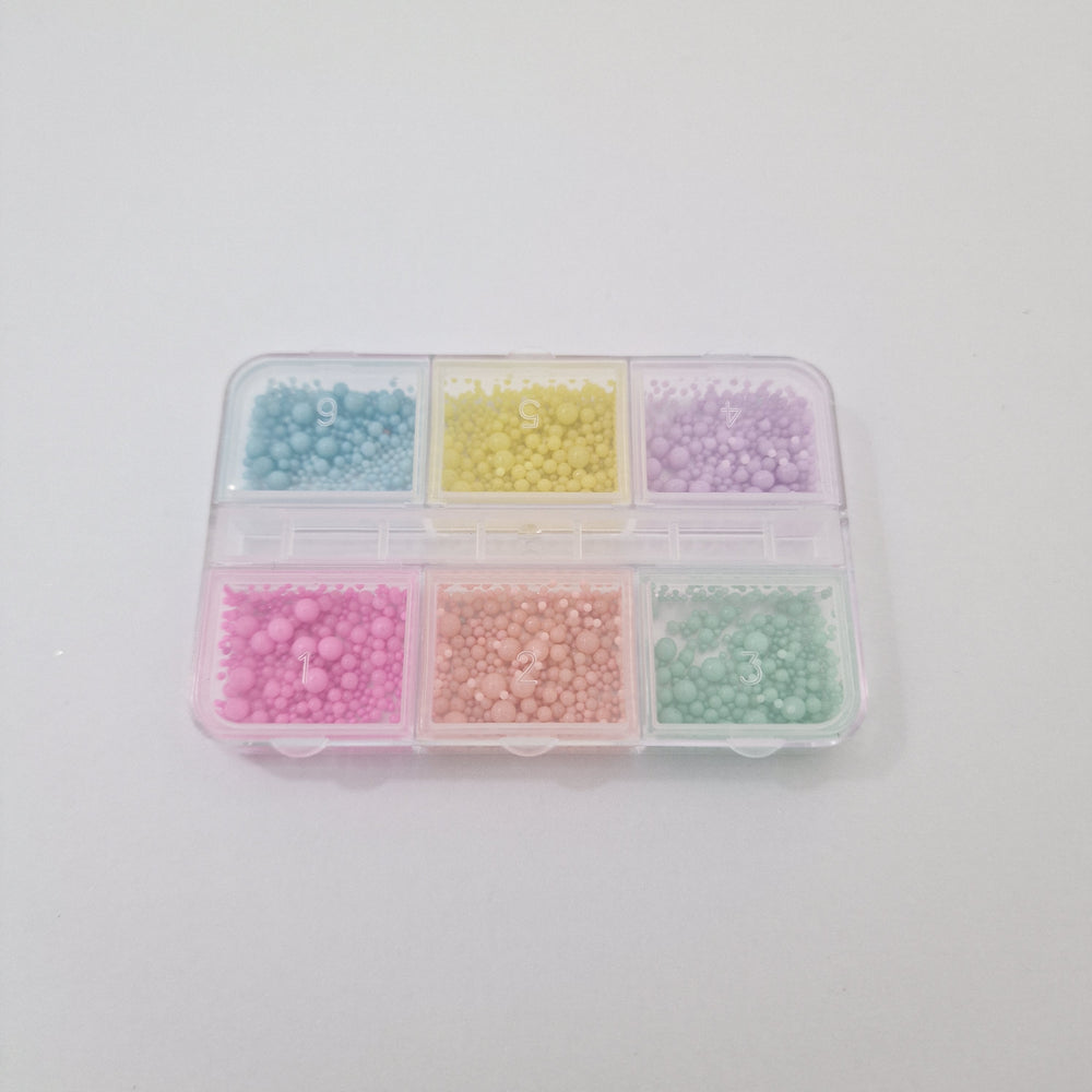 Pastel Carviar Beads