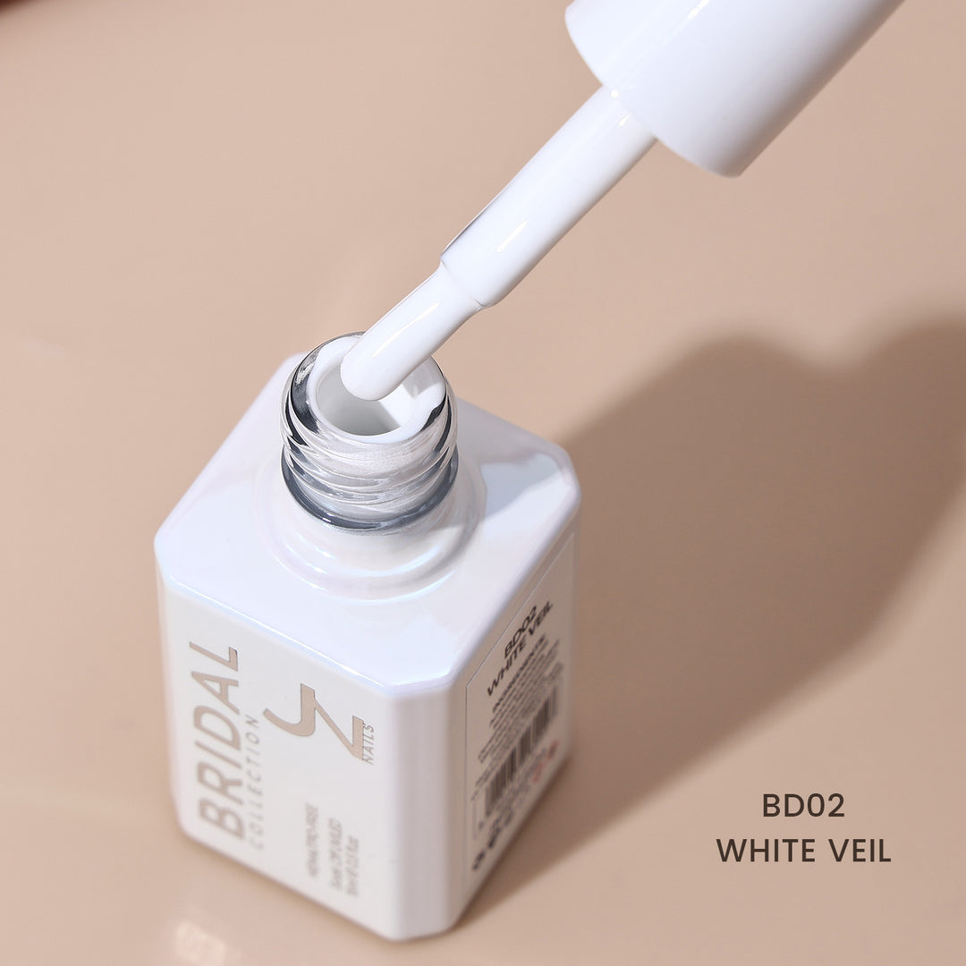 BD02. White Veil - Bridal Collection